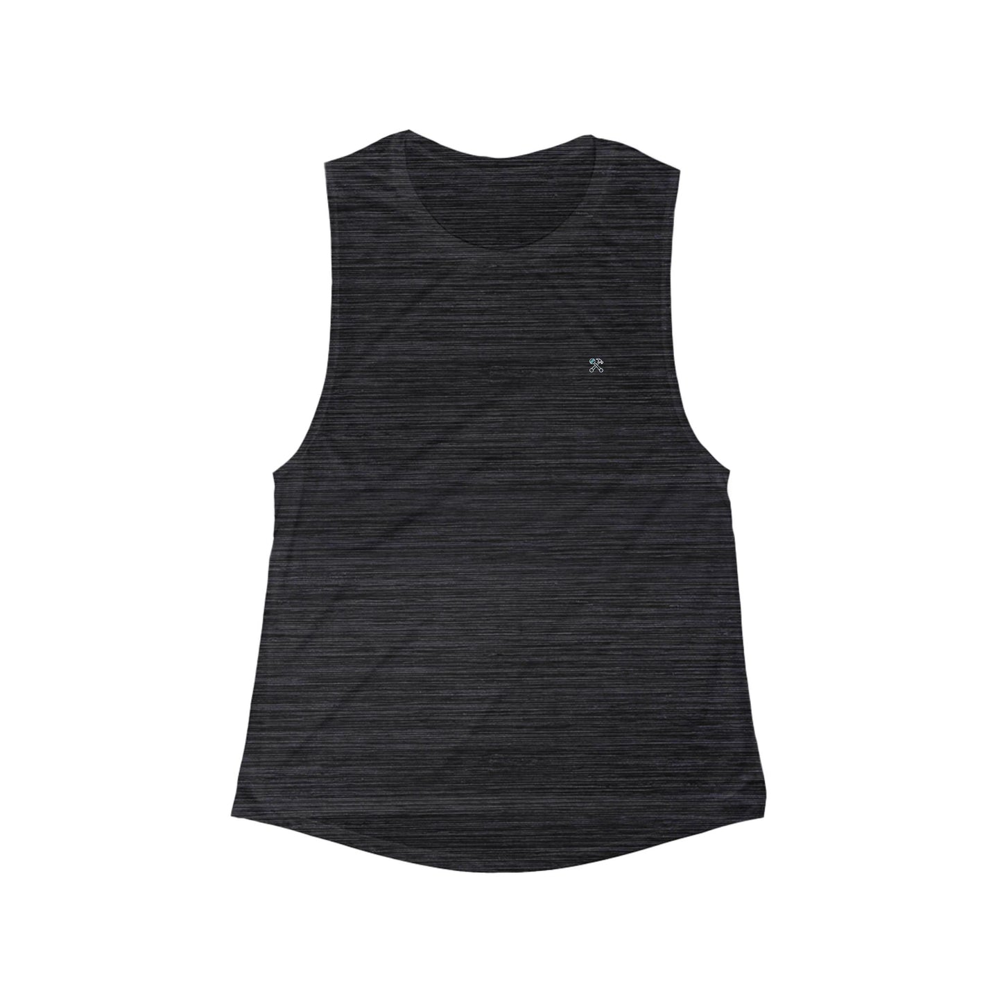 Hammer & Rattle Muscle Tank Black Slub Tank Top