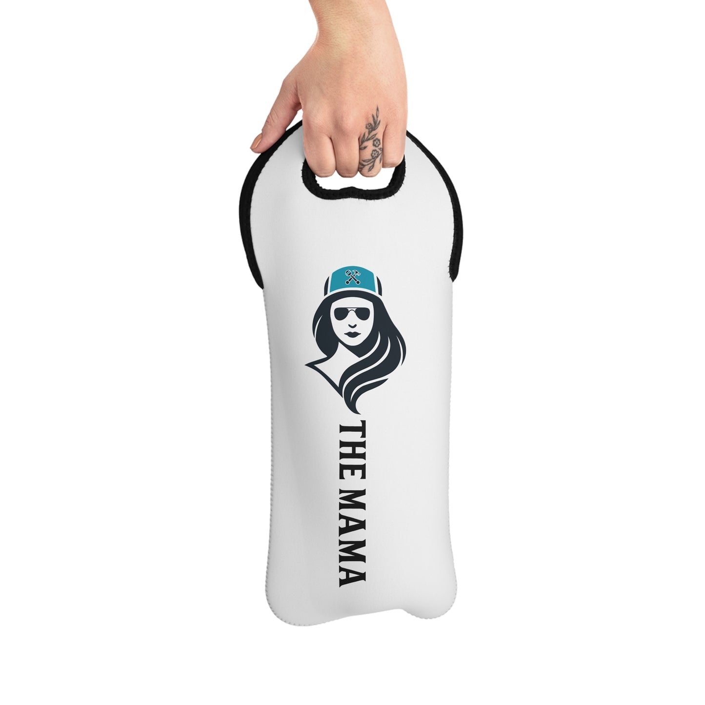 The Mama Wine Tote Bag White One size Without corkscrew Accessories