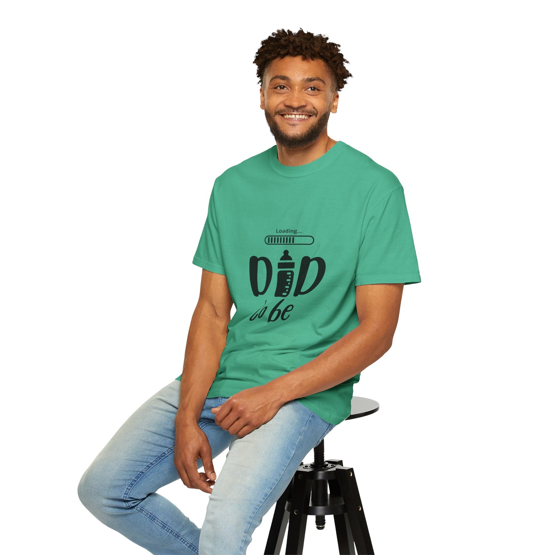 Dad Loading Tee Island Green T-Shirt