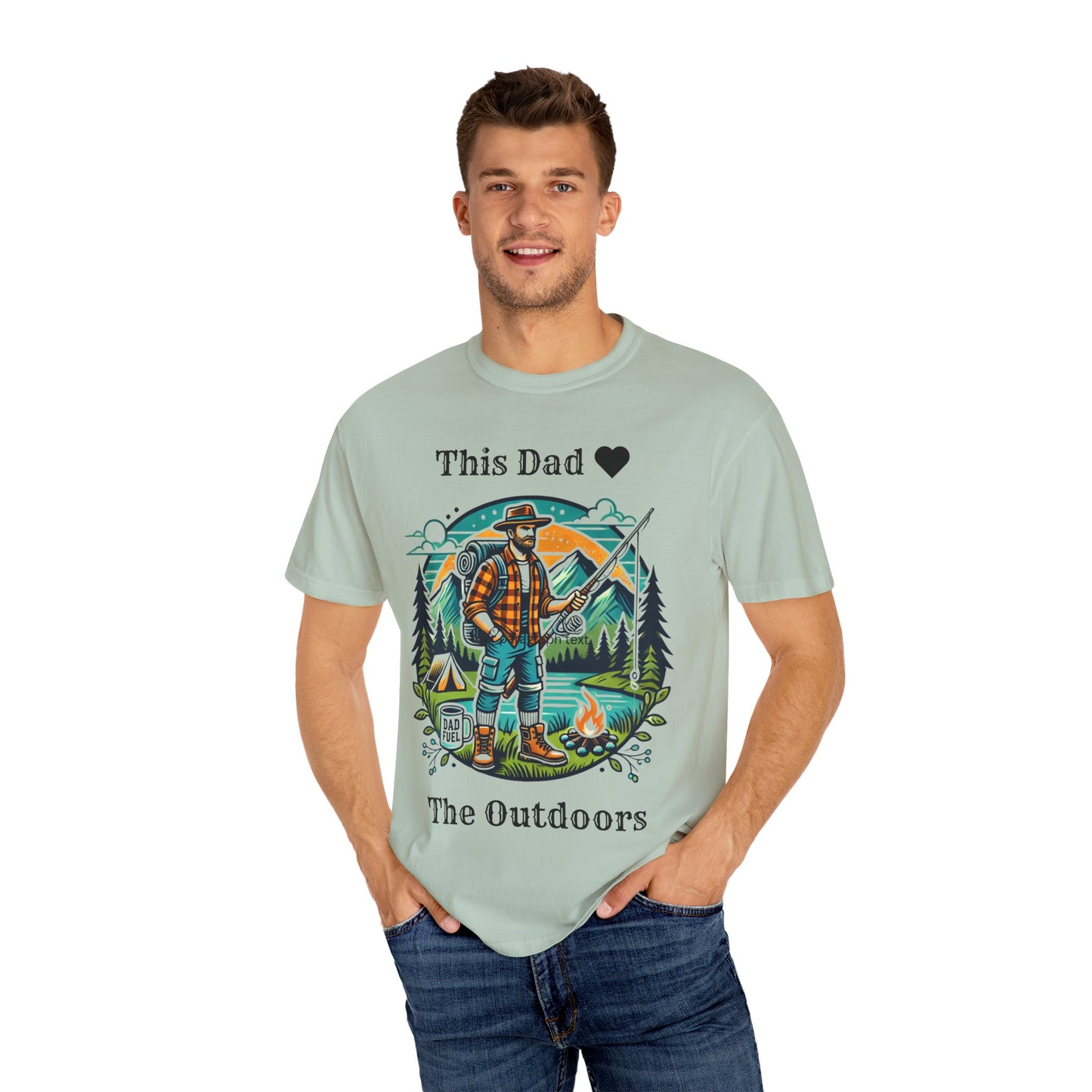 The Outdoors Dad Tee Bay T-Shirt