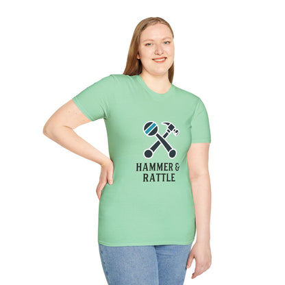 Hammer & Rattle Softstyle Tee Heather Irish Green T-Shirt