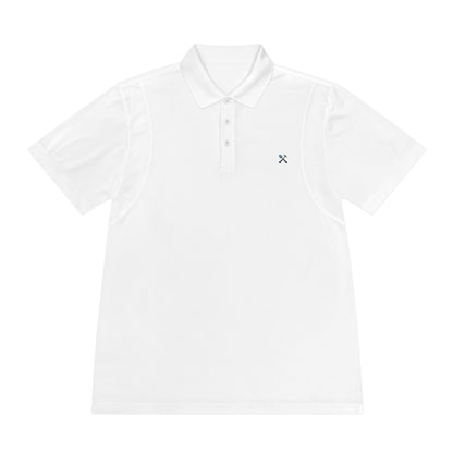 Hammer & Rattle Sport Polo White T-Shirt