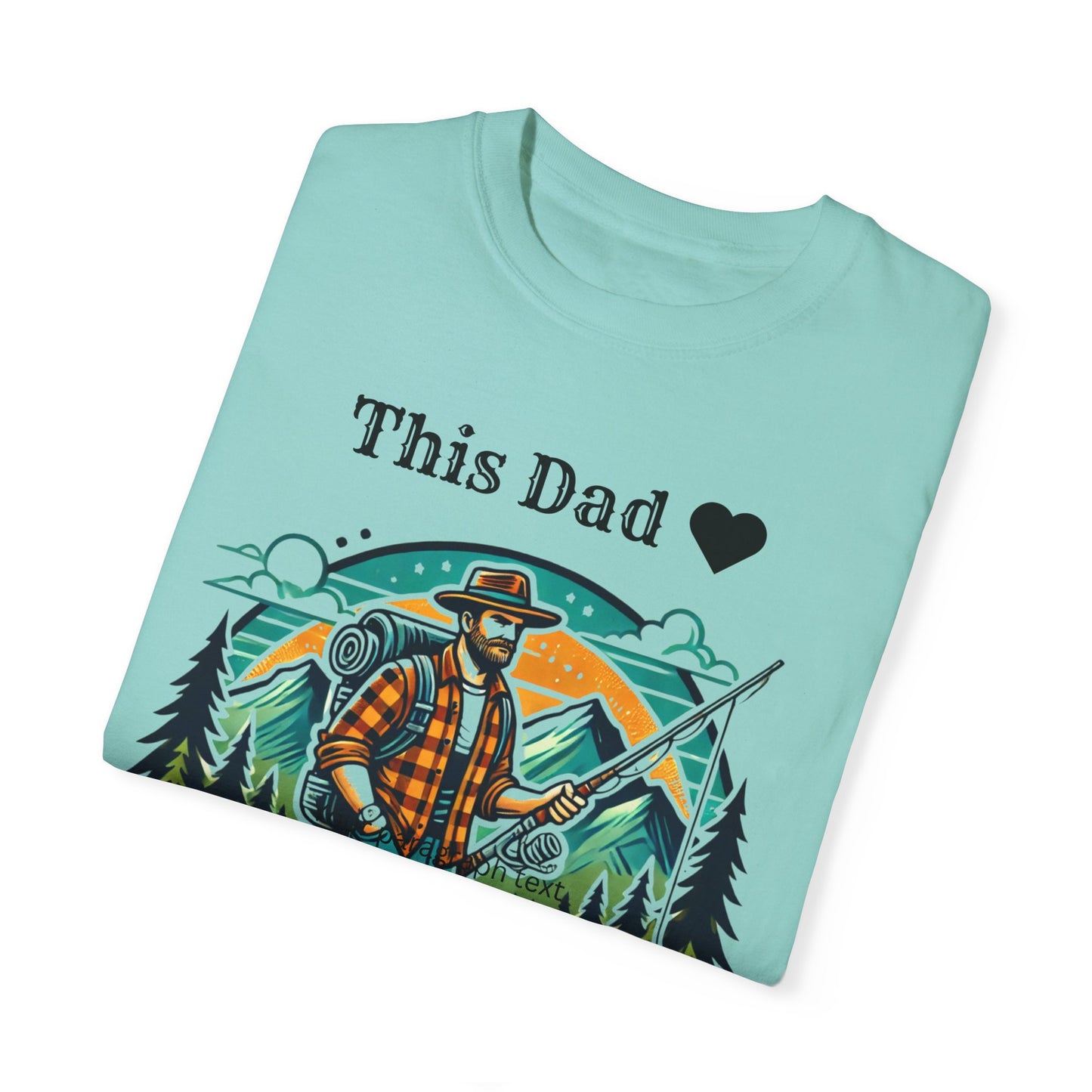 The Outdoors Dad Tee Chalky Mint T-Shirt