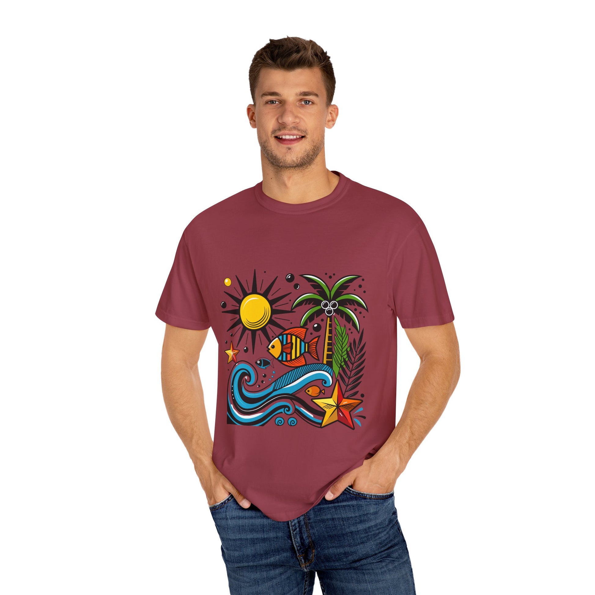 High Tide High Contrast Tee Watermelon T-Shirt