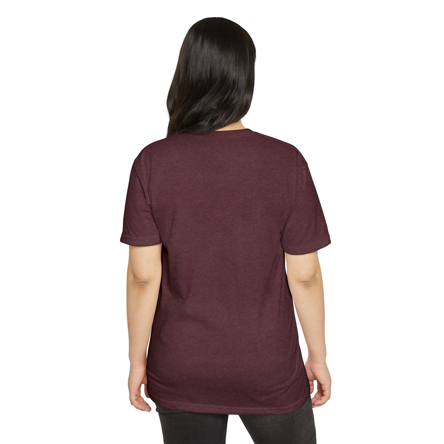 Baby Girl Coming Soon Maternity Jersey Tee Heather Maroon T-Shirt