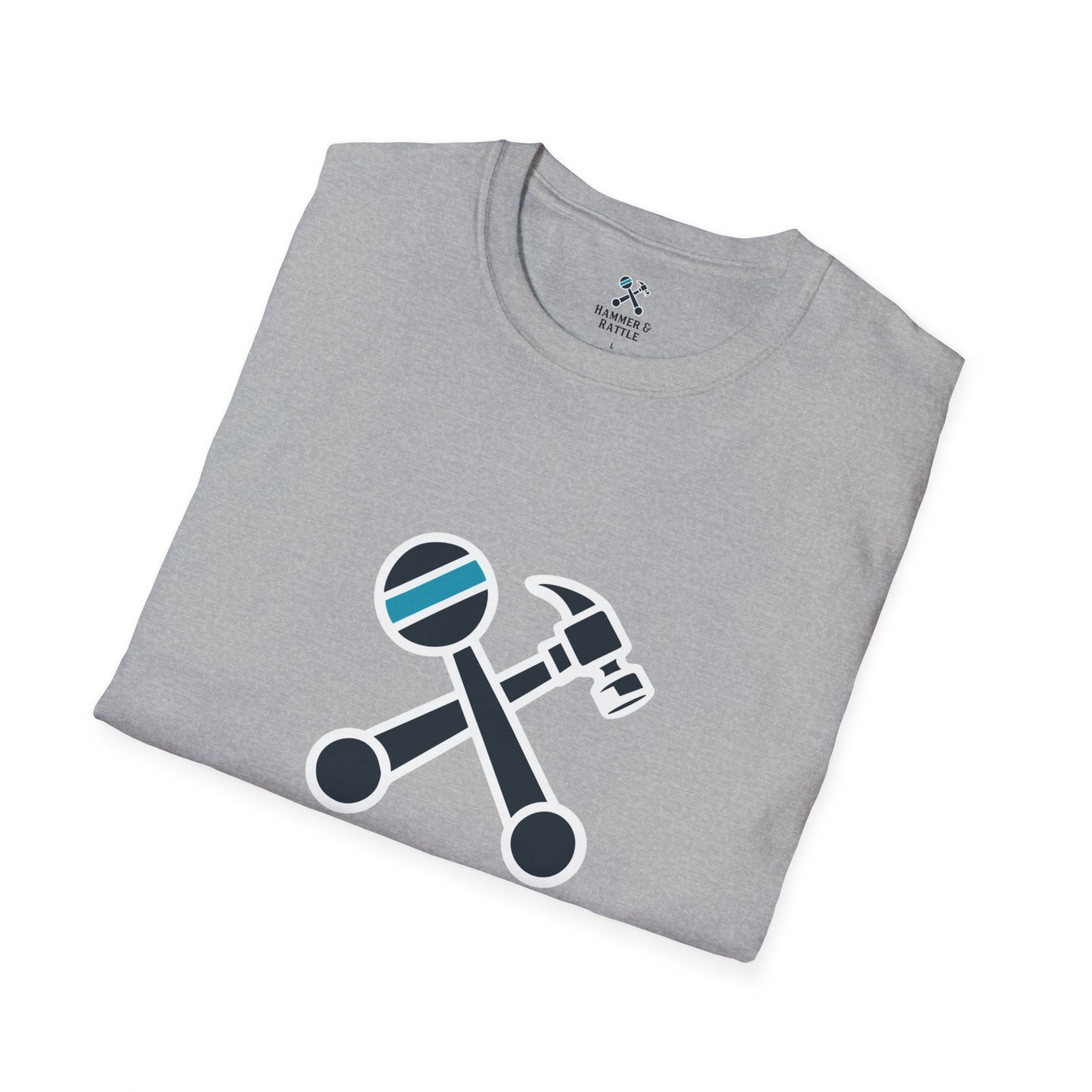 Hammer & Rattle Softstyle Tee Sport Grey T-Shirt