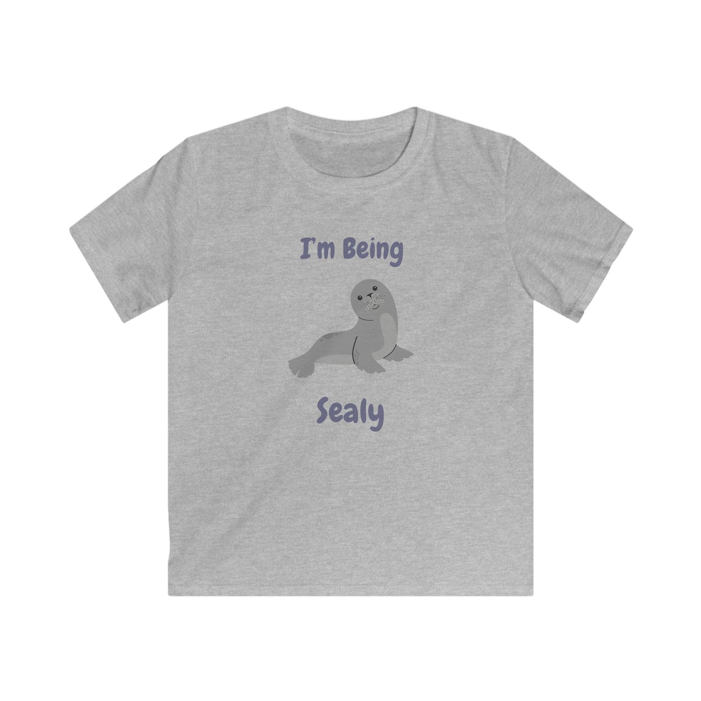 I'm Being Sealy Kids Softstyle Tee