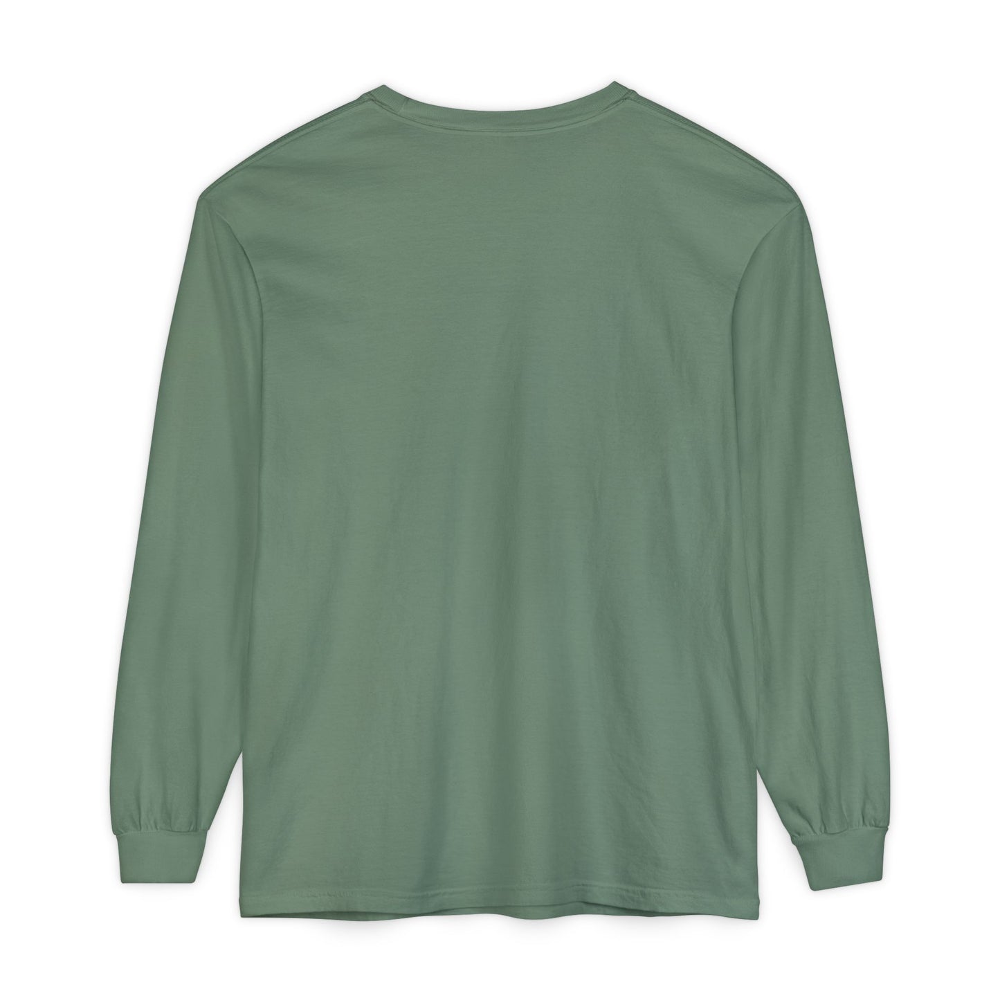 High Contrast Camping Long Sleeve Tee Light Green Long-sleeve