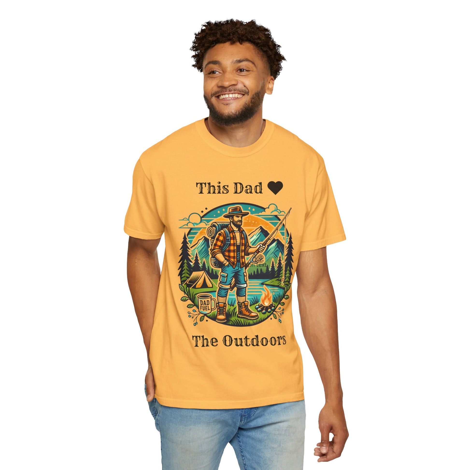 The Outdoors Dad Tee Citrus T-Shirt