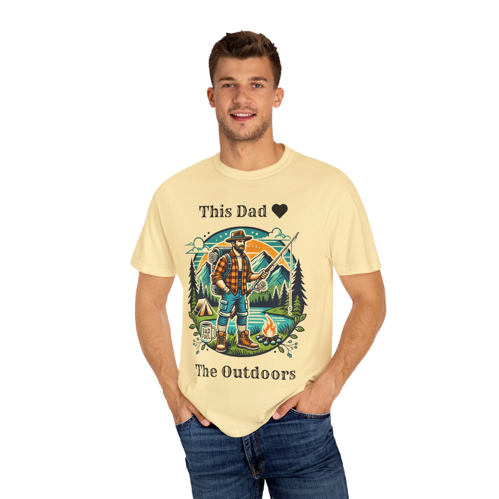 The Outdoors Dad Tee Banana T-Shirt