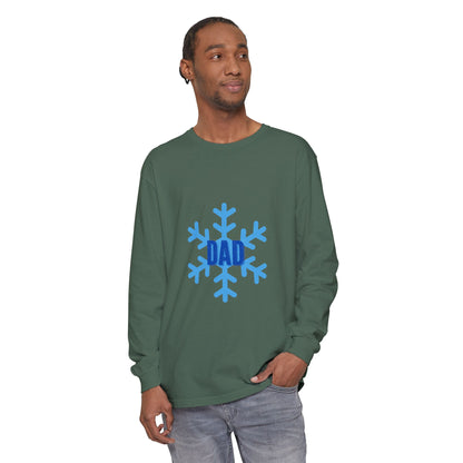 Cool Dad Snowed In Edition Long Sleeve Tee Light Green Long-sleeve