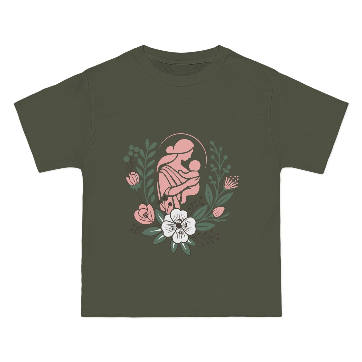 Mother's Love Maternity Tee Fatigue Green T-Shirt