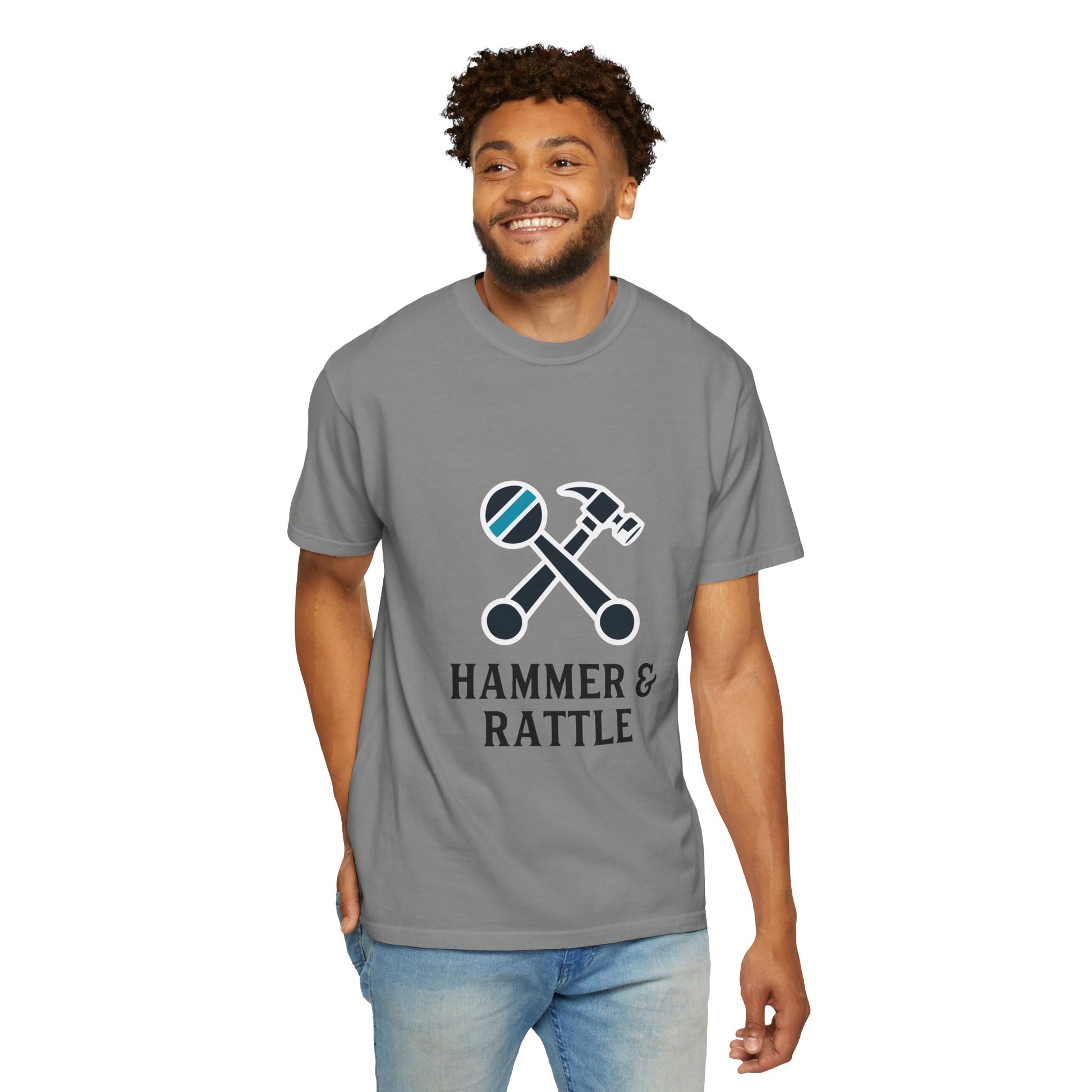 Hammer & Rattle Tee Granite T-Shirt