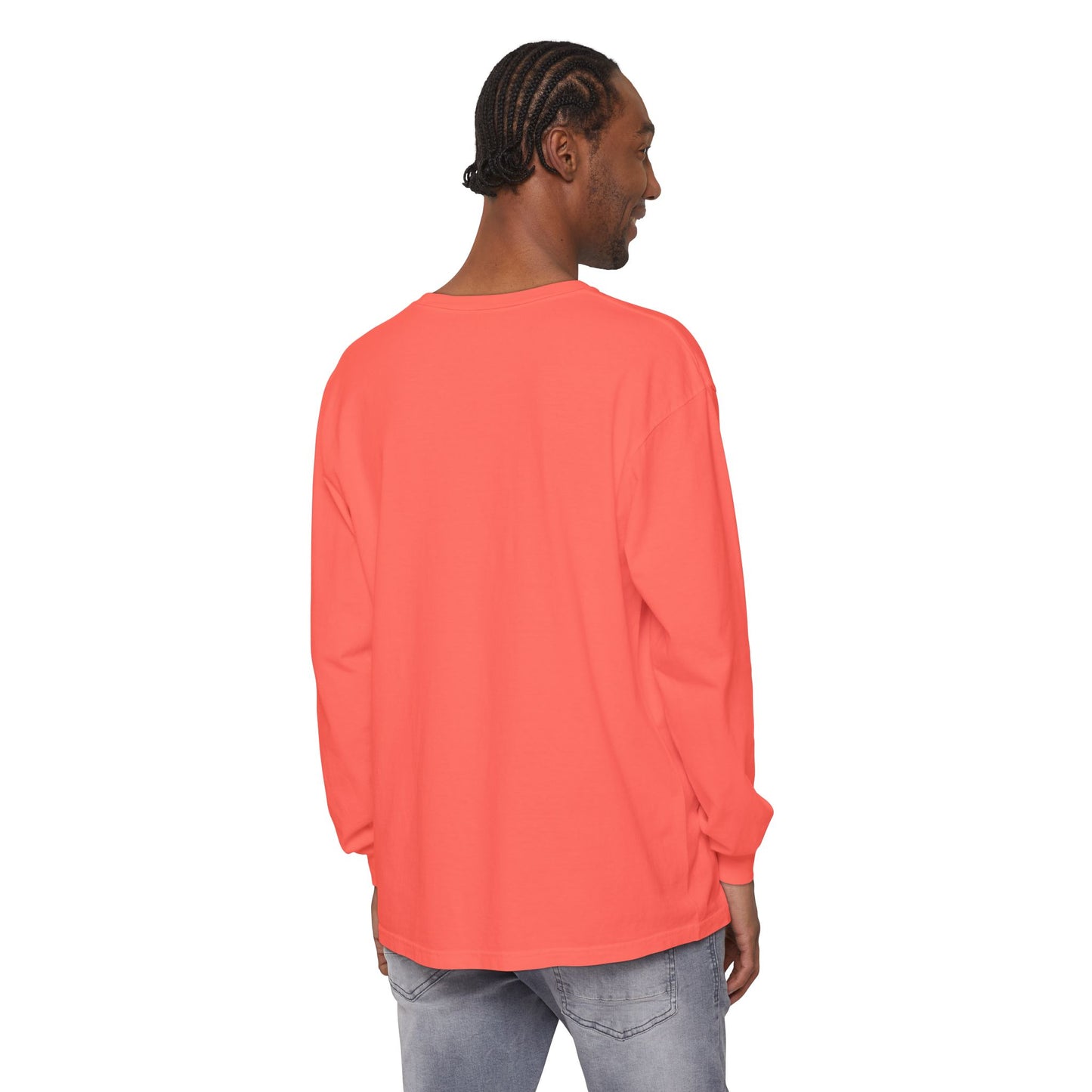 High Contrast Camping Long Sleeve Tee Butter Long-sleeve