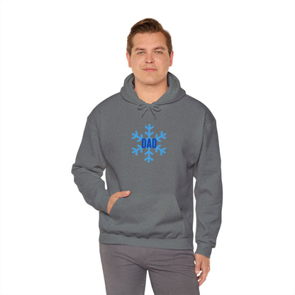 Cool Dad Snowed In Edition Hoodie Light Blue Hoodie