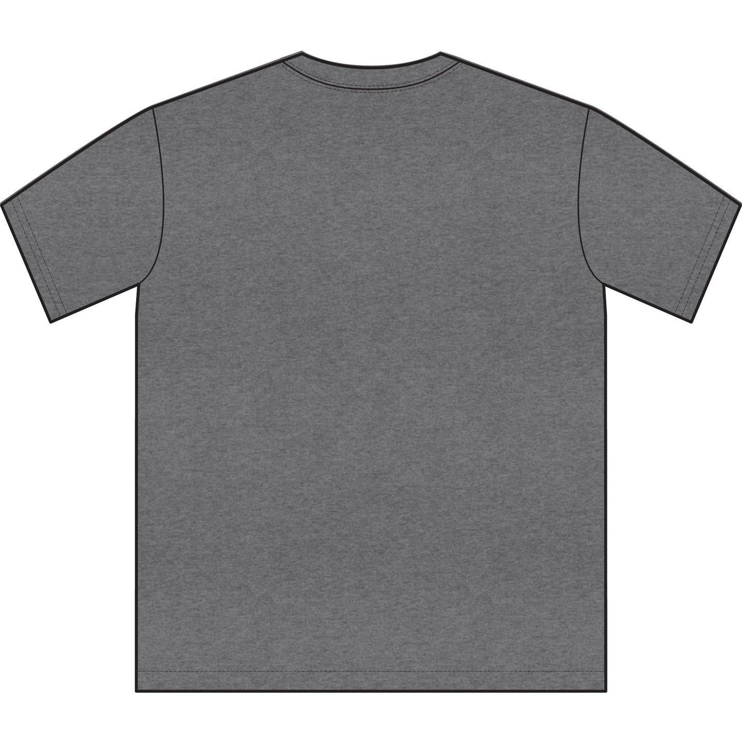 Hammer & Rattle Iconic Sueded Tee Dark Heather Grey T-Shirt