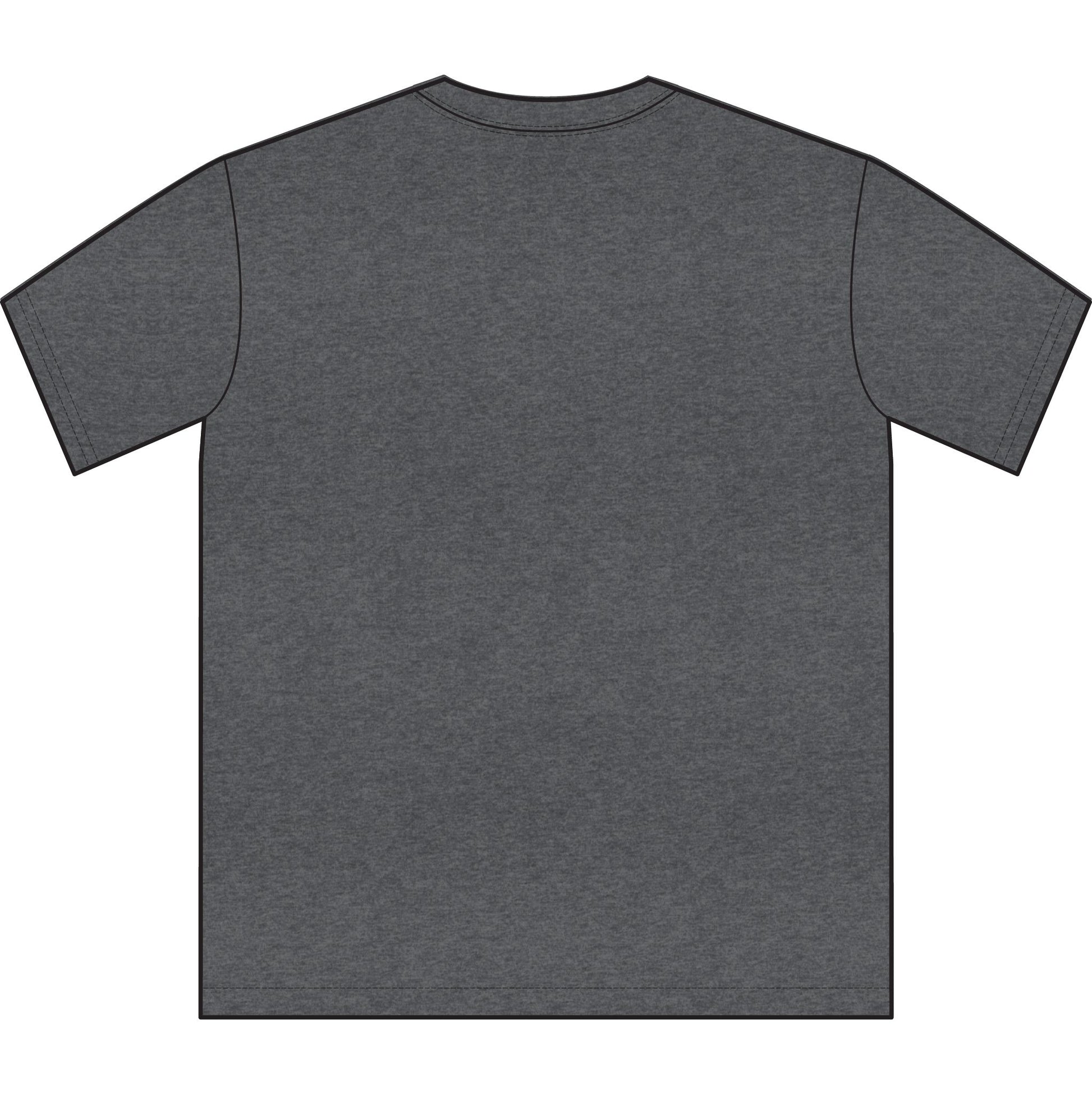 Hammer & Rattle Iconic Sueded Tee Charcoal Heather T-Shirt