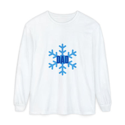 Cool Dad Snowed In Edition Long Sleeve Tee White Long-sleeve