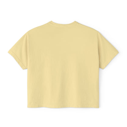 The Mama Cropped Tee Butter T-Shirt