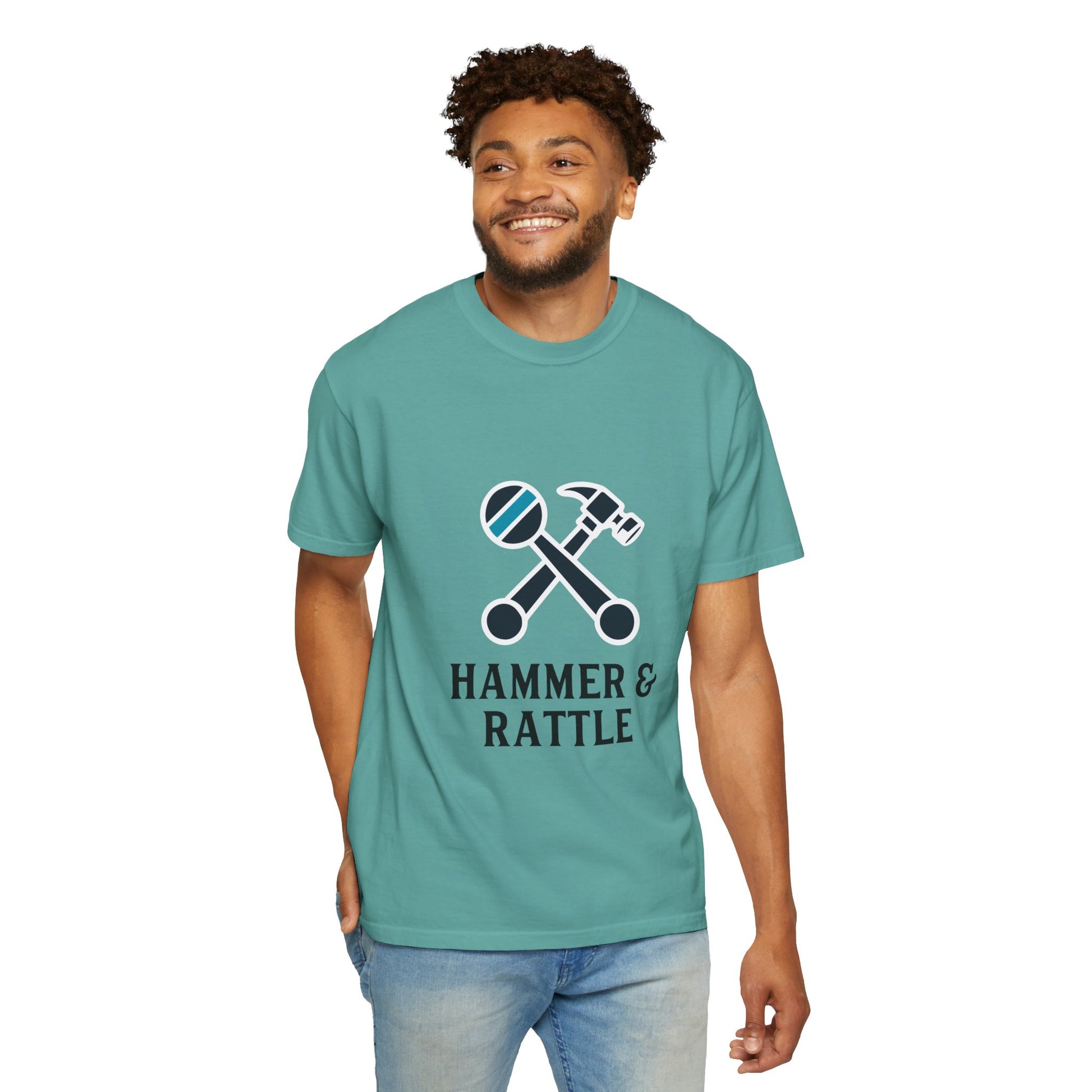 Hammer & Rattle Tee Seafoam T-Shirt