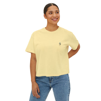 The Mama Cropped Tee Butter T-Shirt