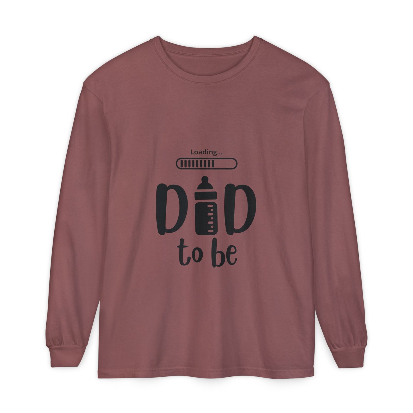 Dad Loading Long Sleeve Tee Brick Long-sleeve