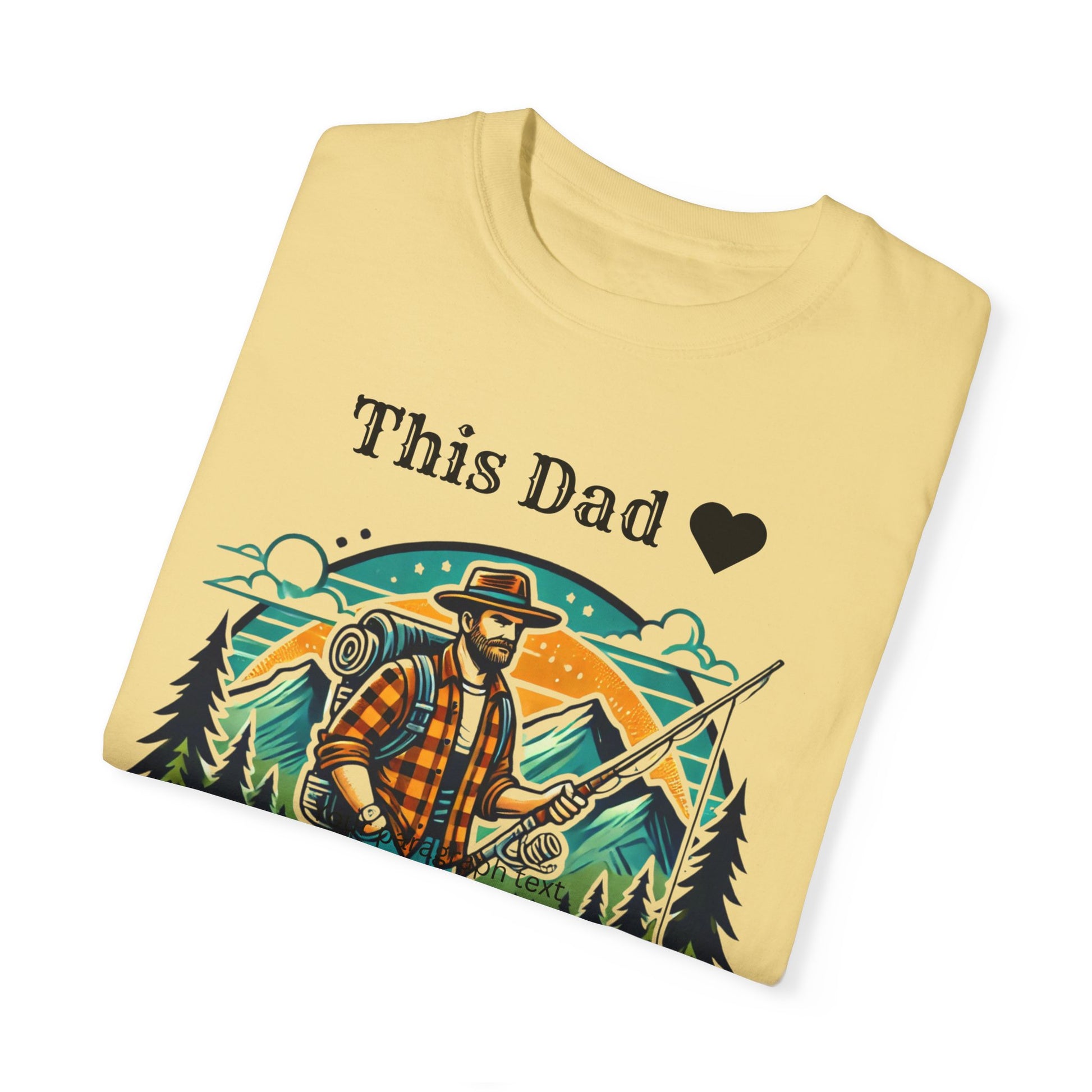 The Outdoors Dad Tee Butter T-Shirt