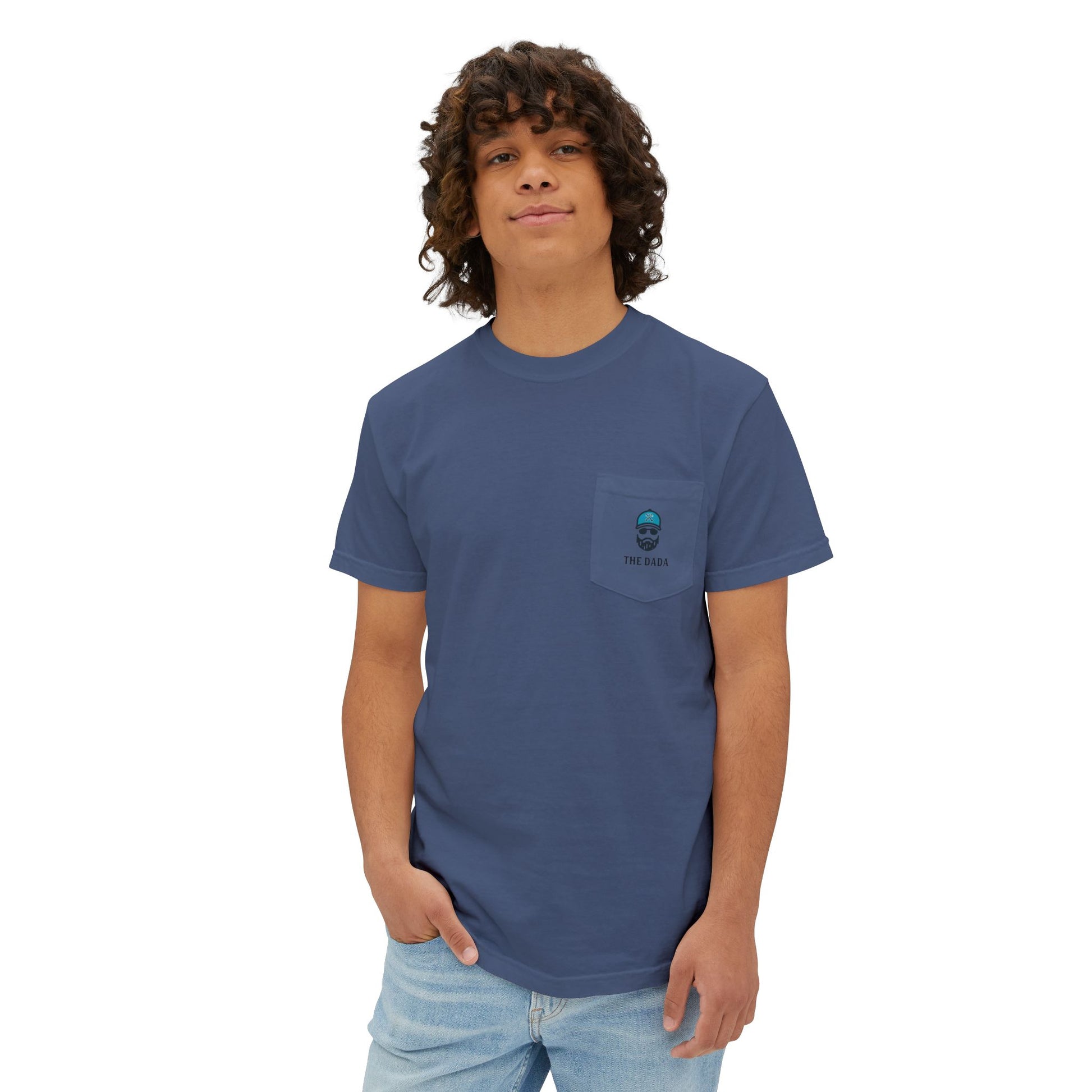 The Dada Pocket Tee China Blue T-Shirt