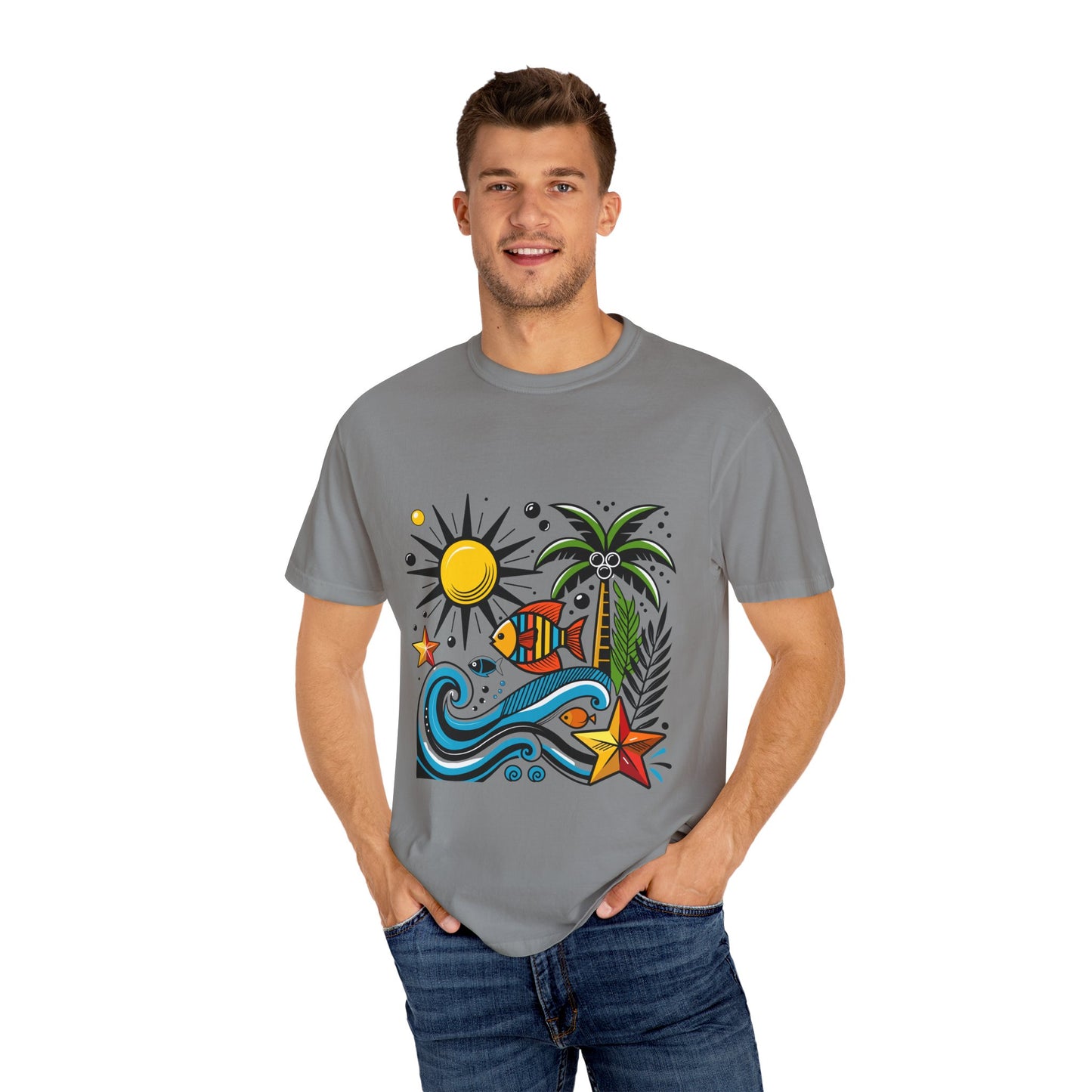 High Tide High Contrast Tee Watermelon T-Shirt