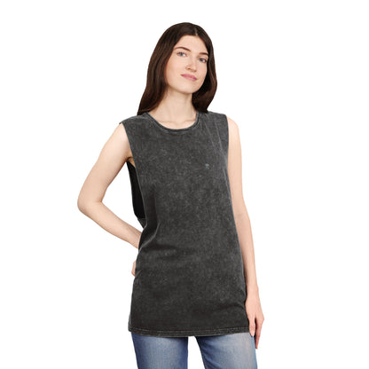 Hammer & Rattle Stonewash Tank Black Stone Tank Top