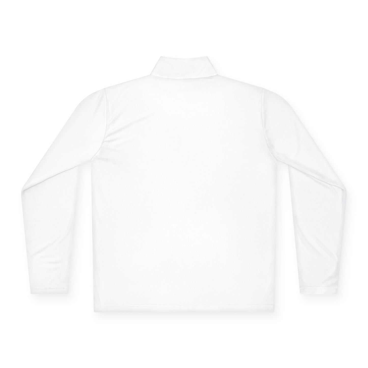 The Dada Quarter-Zip Pullover White Long-sleeve