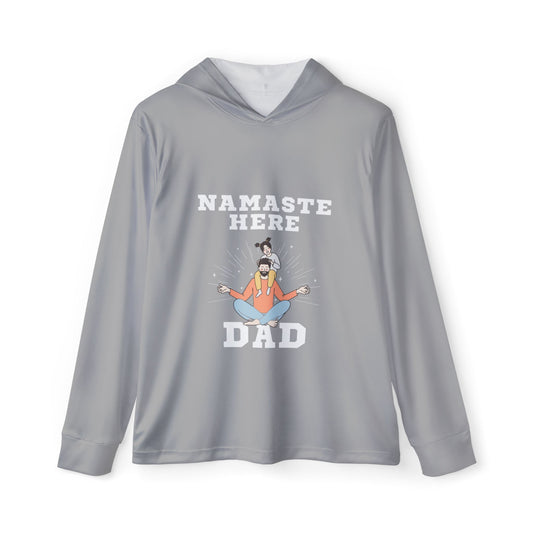 Namaste Here Dad Sport Hoodie All Over Prints