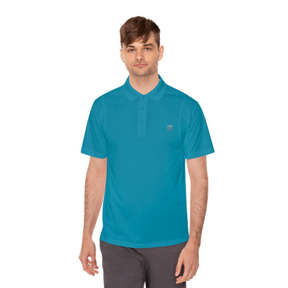 Hammer & Rattle Sport Polo Tropic Blue T-Shirt