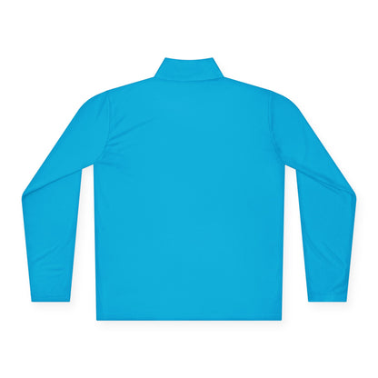 The Dada Quarter-Zip Pullover Atomic Blue Long-sleeve