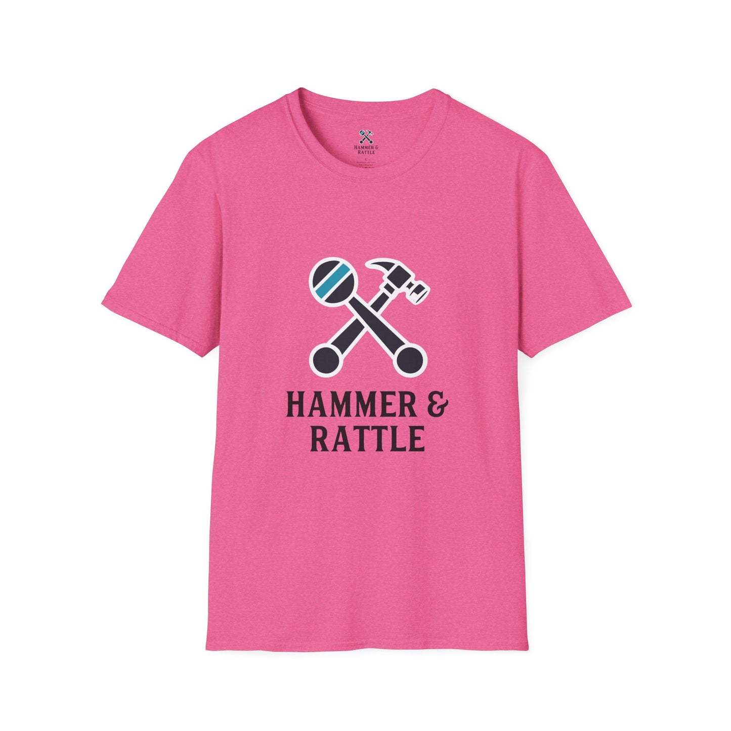 Hammer & Rattle Softstyle Tee Heather Heliconia T-Shirt