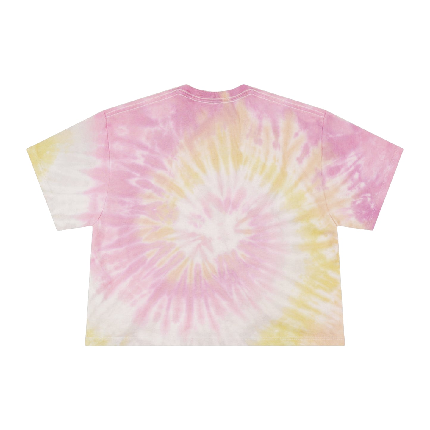 The Mama Tie-Dye Crop Tee Desert Rose T-Shirt