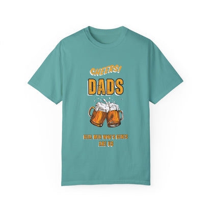 Cheers Dad Real Men Whose Genes Are Us Tee Seafoam T-Shirt