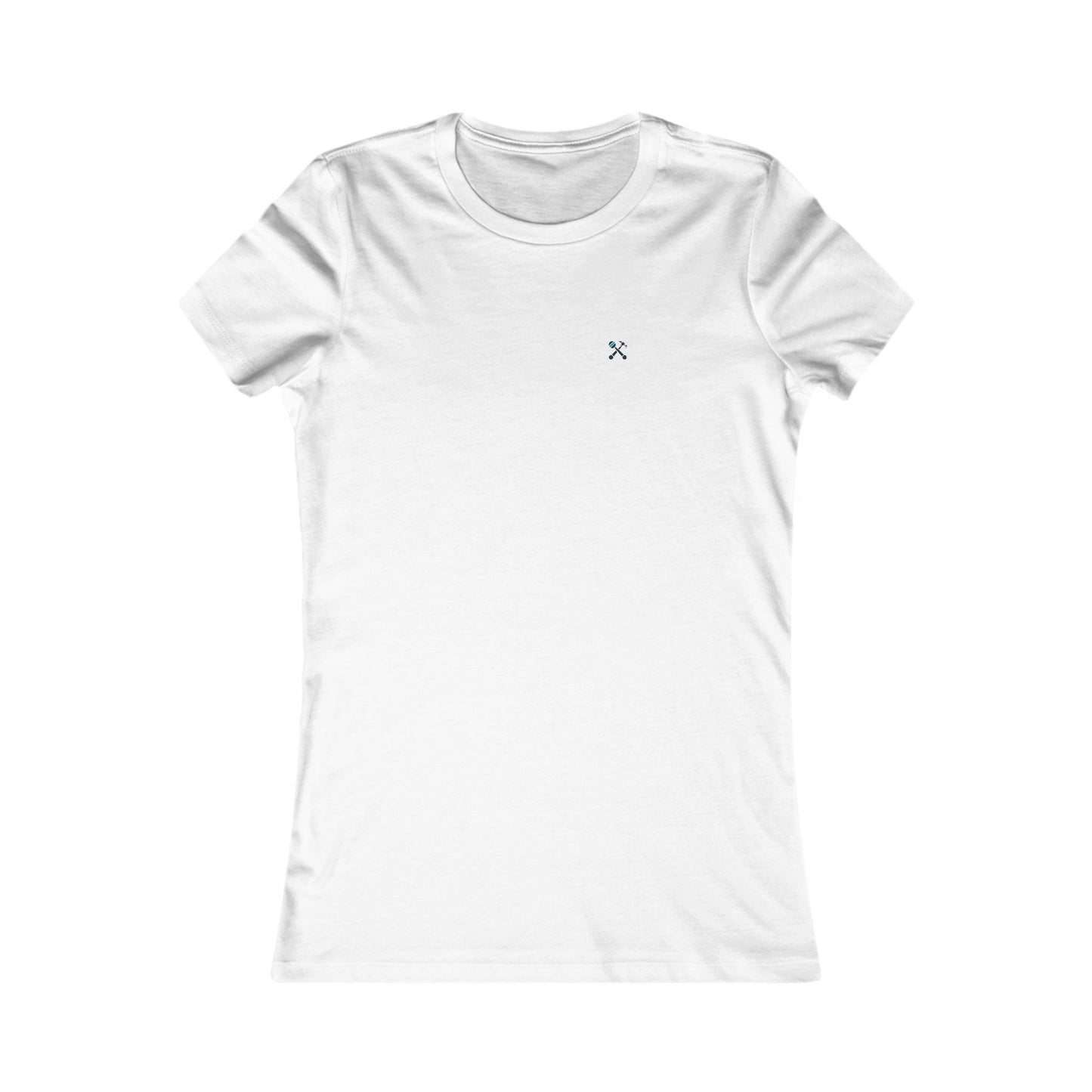 Hammer & Rattle Fitted Tee White T-Shirt