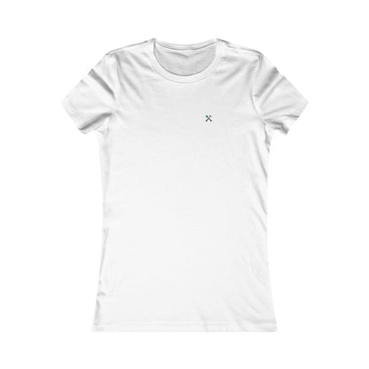 Hammer & Rattle Fitted Tee White T-Shirt