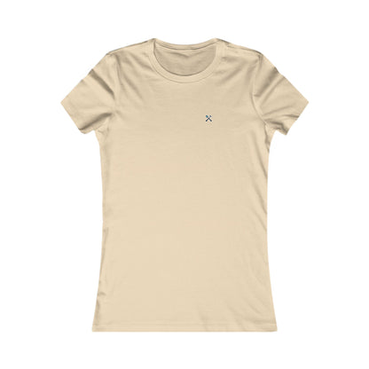 Hammer & Rattle Fitted Tee Soft Cream T-Shirt