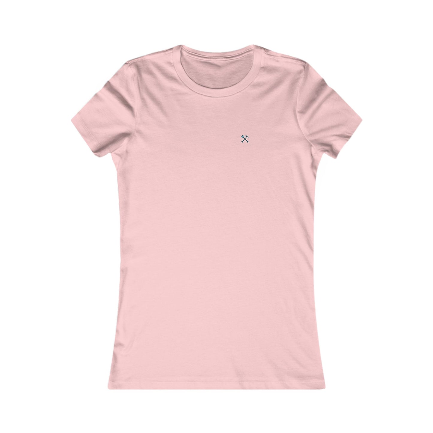 Hammer & Rattle Fitted Tee Pink T-Shirt