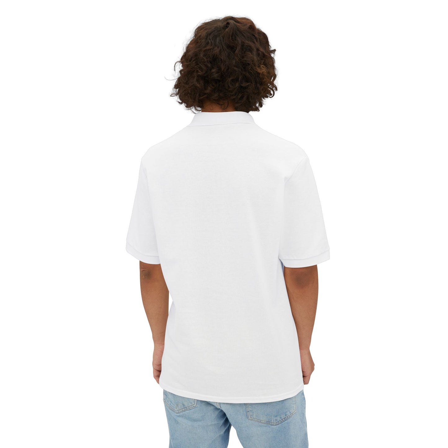 The Dada Pique Polo White T-Shirt