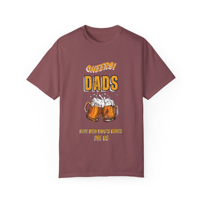 Cheers Dad Real Men Whose Genes Are Us Tee Brick T-Shirt