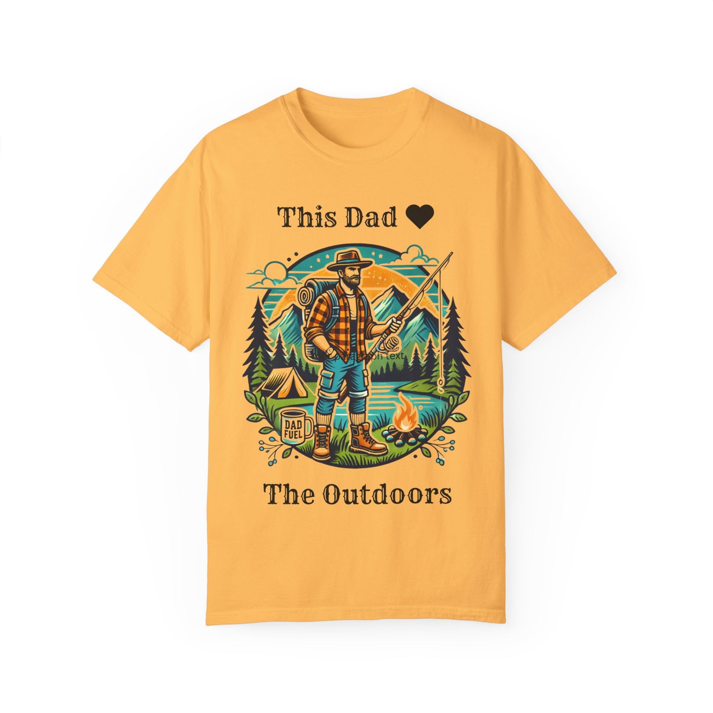 The Outdoors Dad Tee Citrus T-Shirt