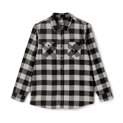 The Dada Flannel Shirt Grey Heather Black Long-sleeve