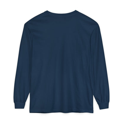 Classic Dad Garment-dyed Long Sleeve T-Shirt True Navy Long-sleeve