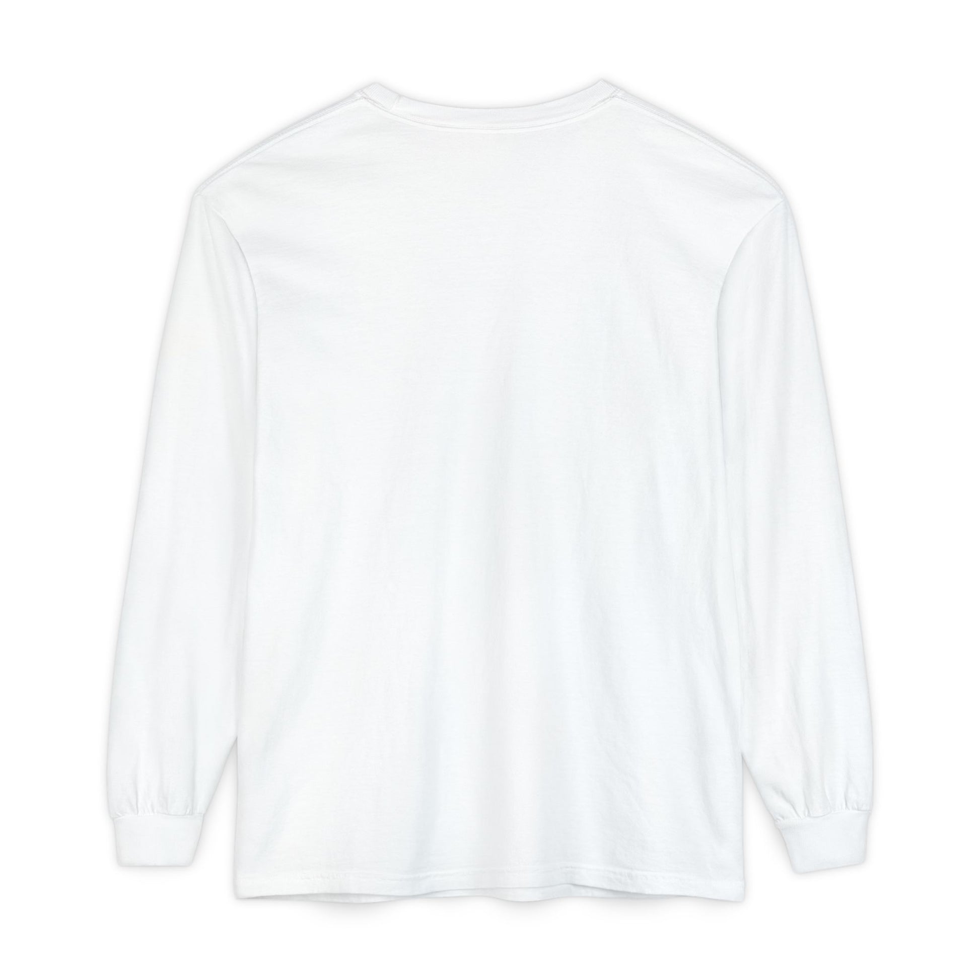 High Contrast Camping Long Sleeve Tee White Long-sleeve