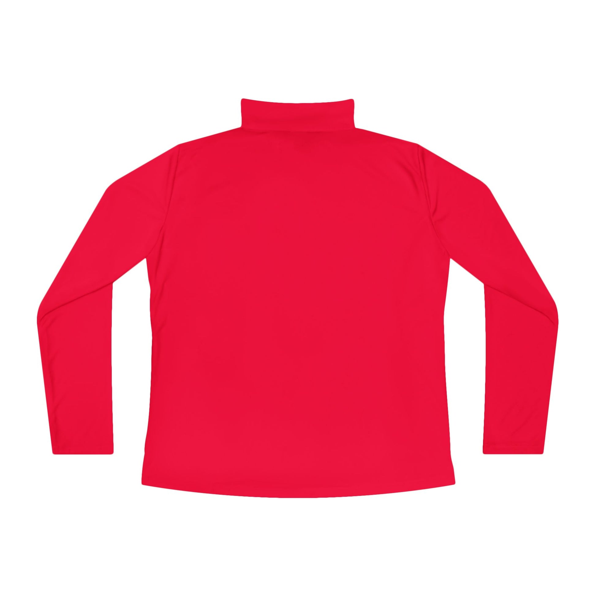 The Mama Quarter-Zip Pullover True Red Long-sleeve