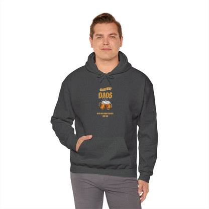 Cheers Dads Real Men Whose Genes Are Us Hoodie Graphite Heather Hoodie