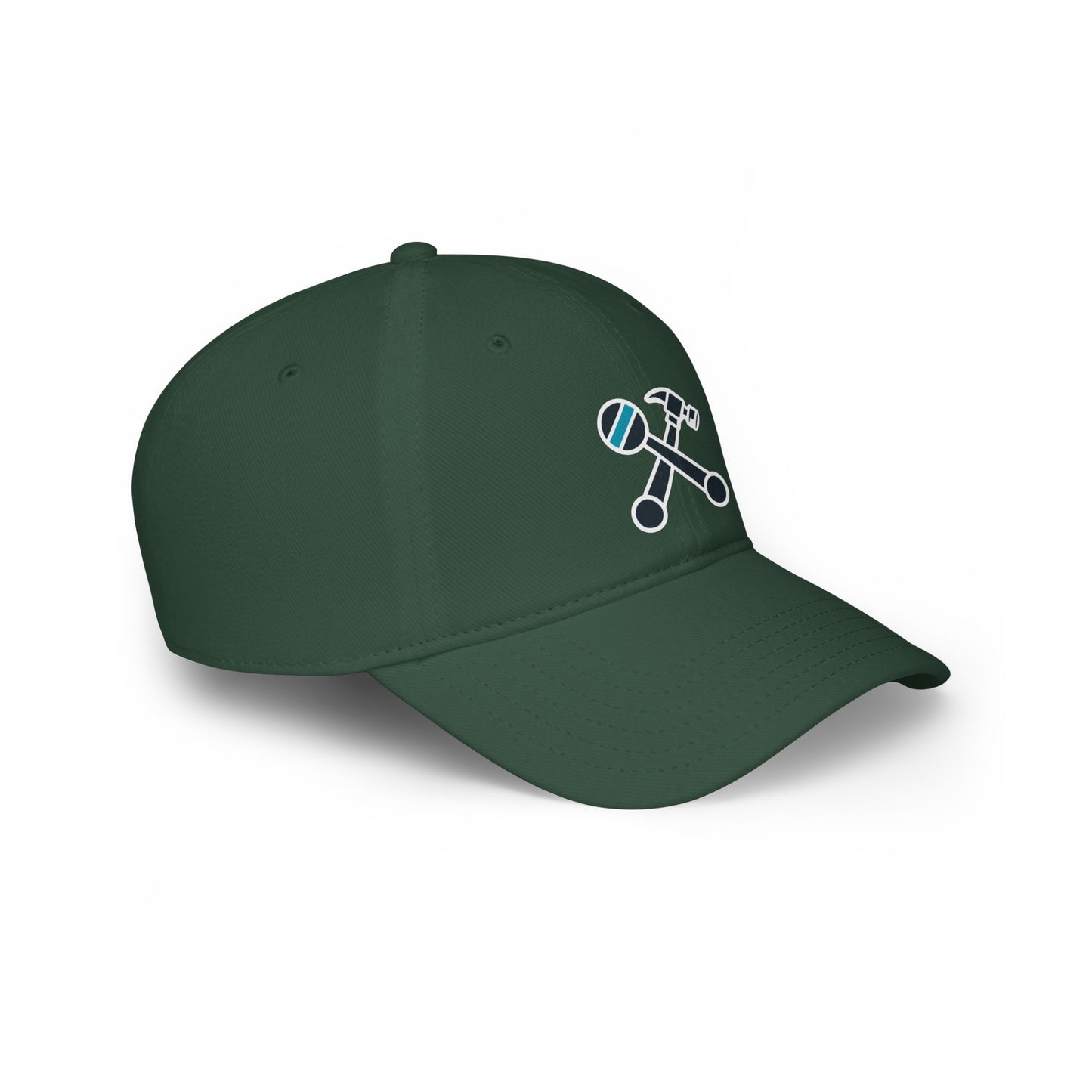 Hammer & Rattle Iconic Baseball Cap Dark Green Hats